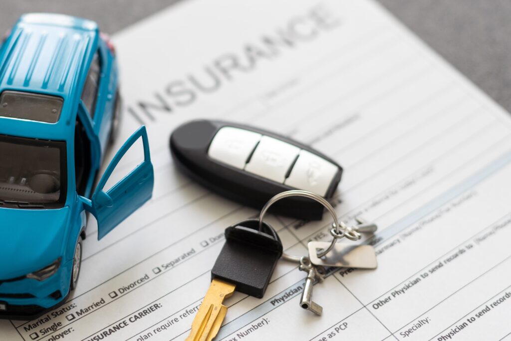 Car Insurance Paperwork - Noakes Law Group